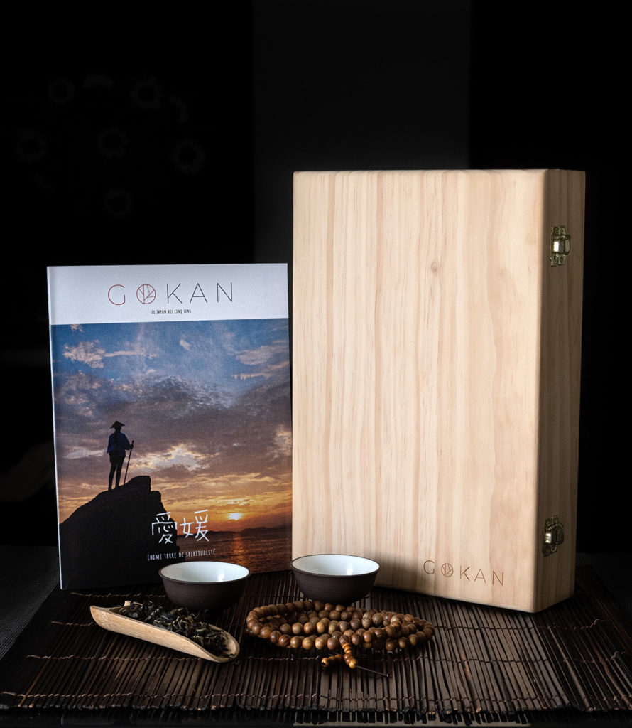 Prototype GOKAN Box Ehime dédié au thé et pélerinage